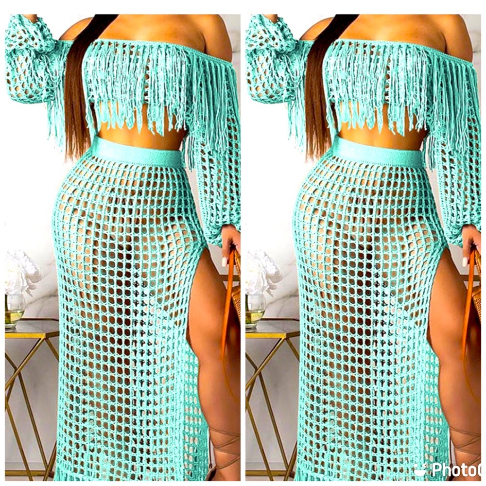 2Piece Vacation Wear or Cover Up Set